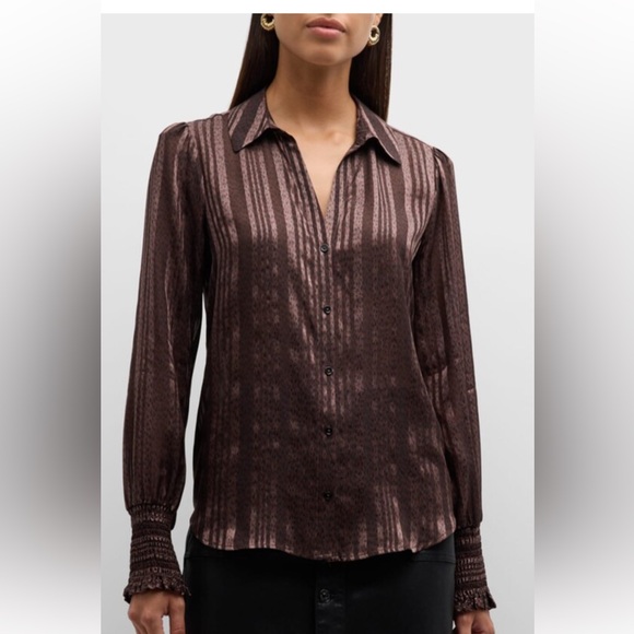 PAIGE Tops - Paige Gray / Blue Women's Top